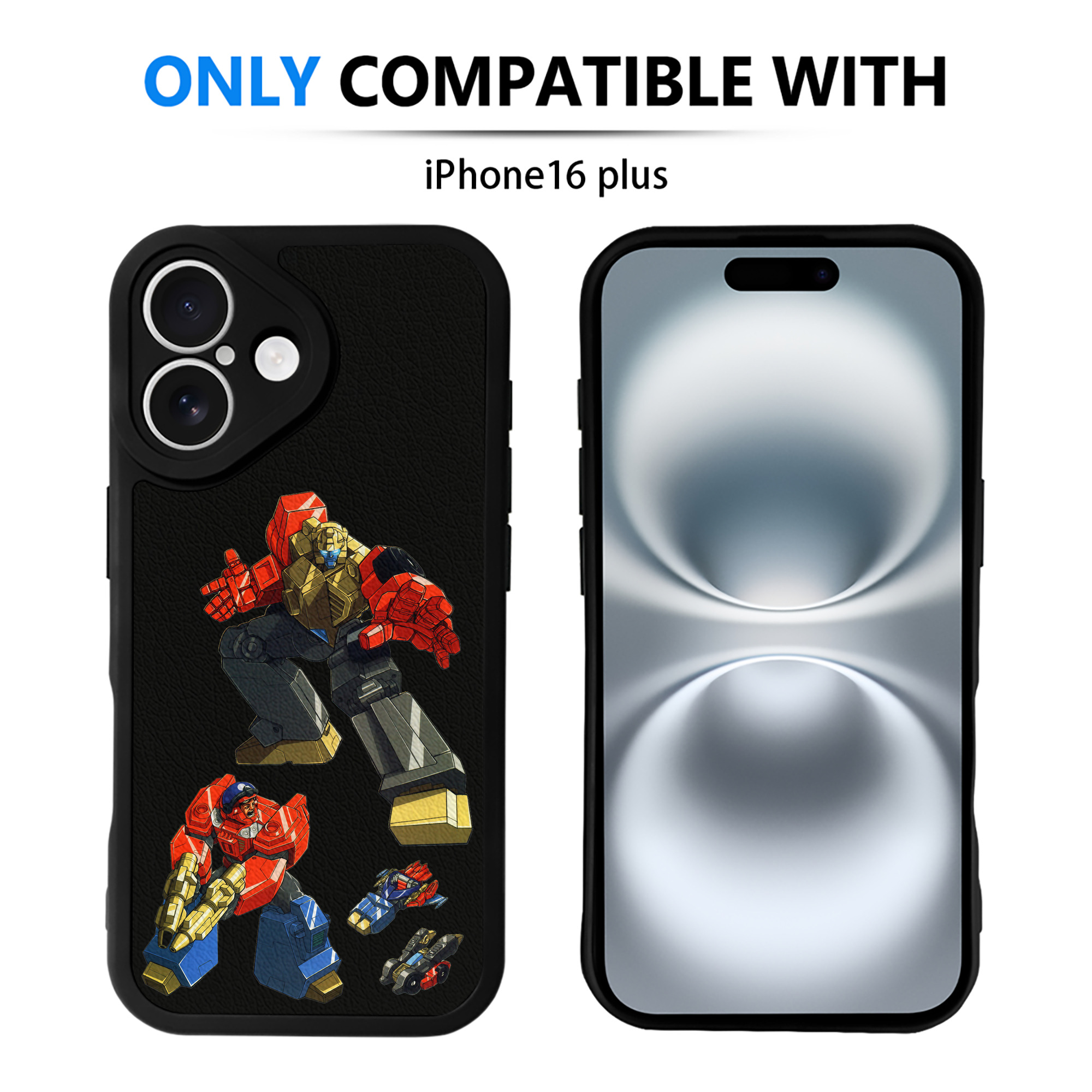 （画像用）  【iPhone 16シリーズ対応】シリコンスマホケース（レザー調） 材質：シリコン